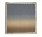 Dip Dye Napkin in Beige, Taupe & Gray, Set of 4