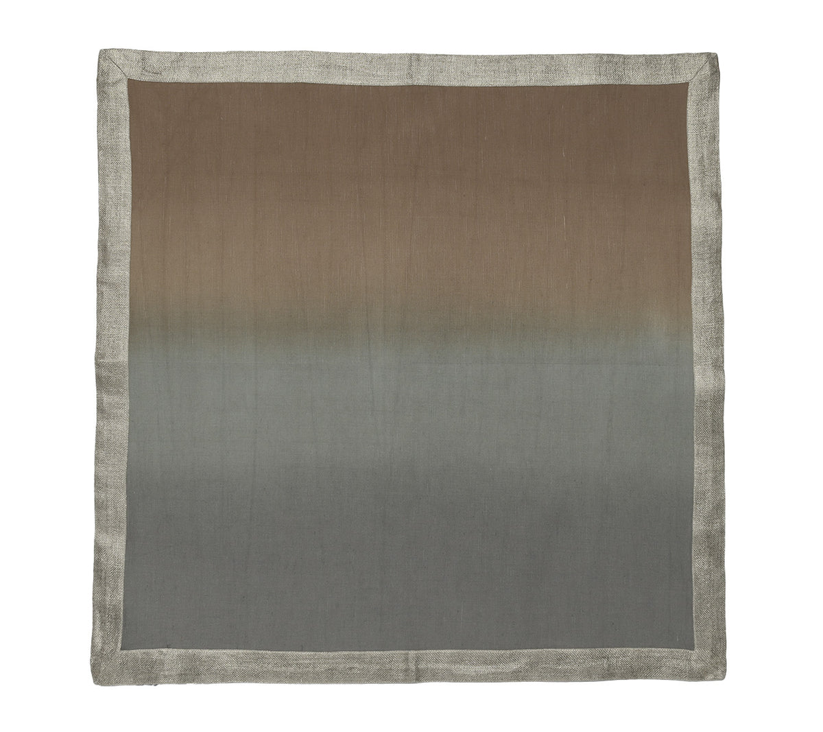 Dip Dye Napkins in Neutral Tones, Set of 4