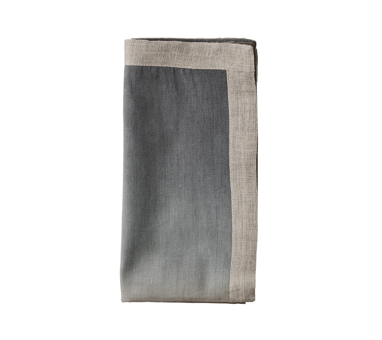 Dip Dye Napkins in Neutral Tones, Set of 4