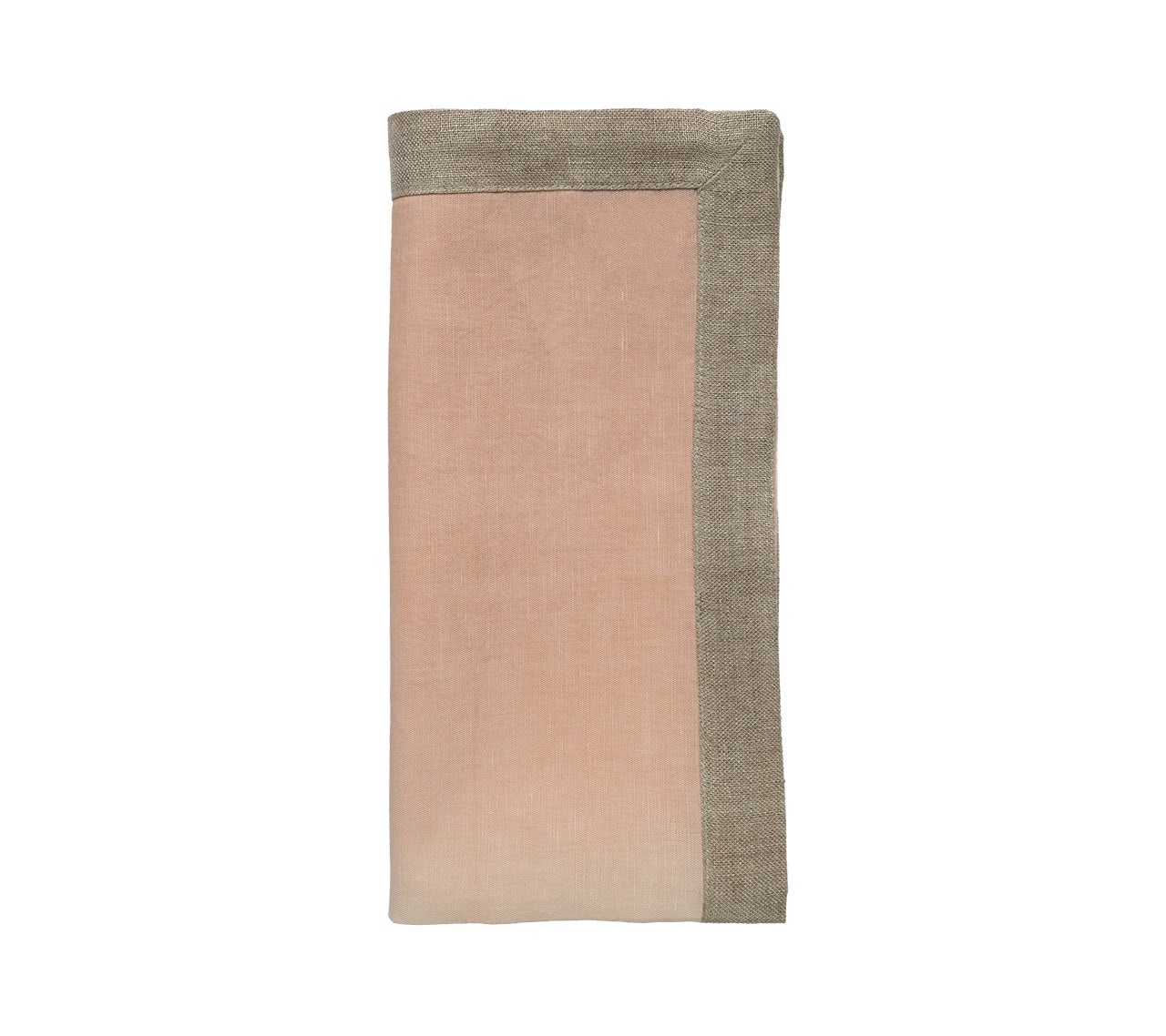 Dip Dye Napkins in Warm Tones, Set of 4