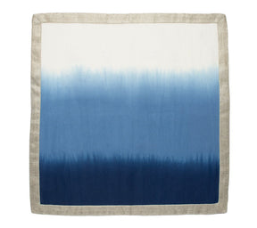 Kim Seybert, Inc.Dip Dye Napkin in Blue & White, Set of 4Napkins