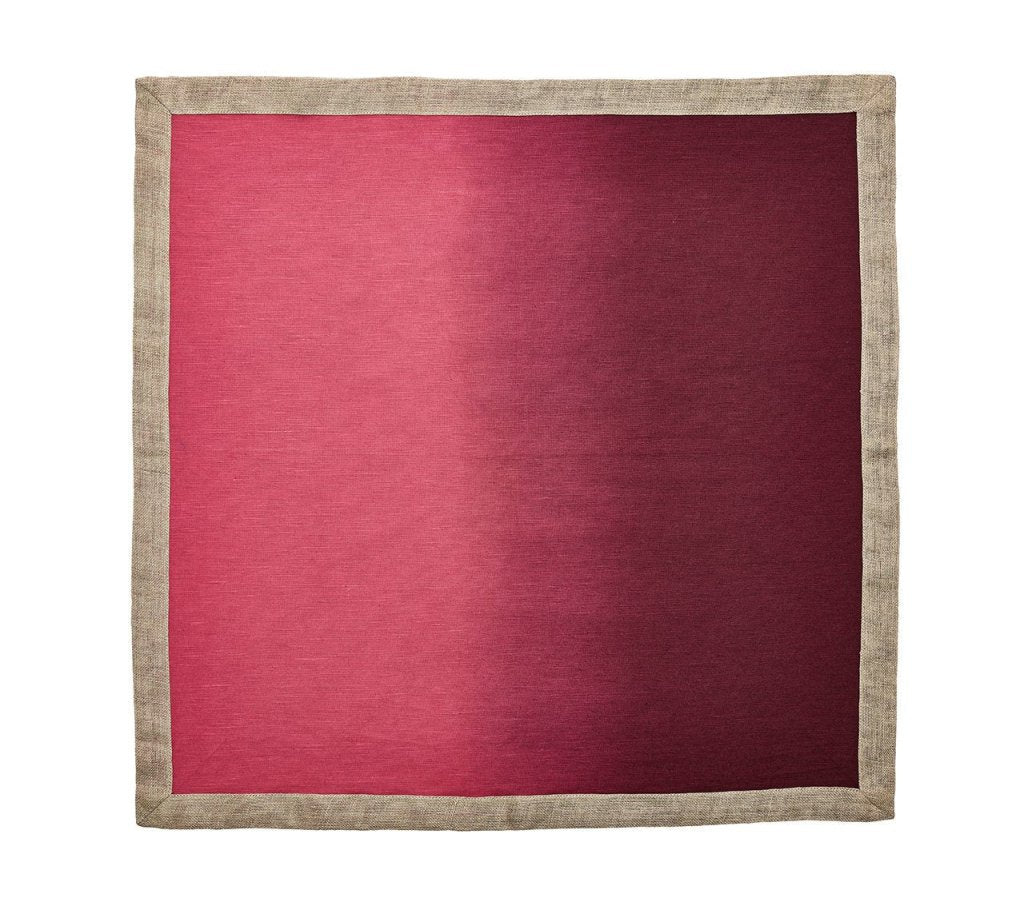 Kim Seybert, Inc.Dip Dye Napkin in Berry & Plum, Set of 4Napkins