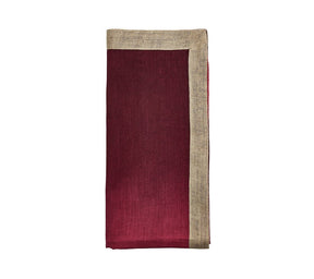 Kim Seybert, Inc.Dip Dye Napkin in Berry & Plum, Set of 4Napkins