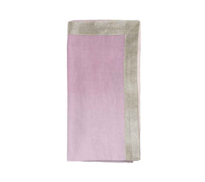 Dip Dye Napkins in Warm Tones, Set of 4