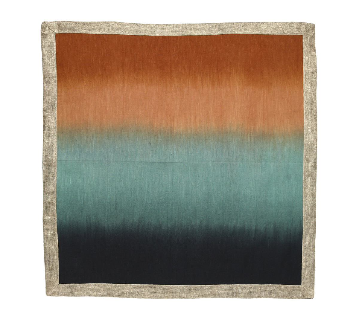 Dip Dye Napkin in Midnight & Copper, Set of 4