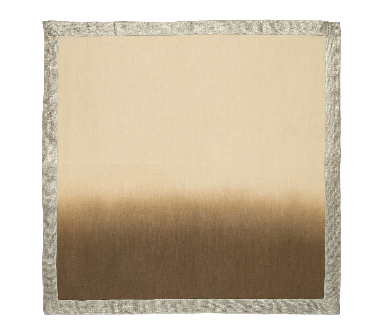 Dip Dye Napkins in Earth Tones, Set of 4