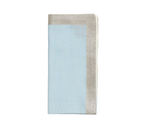 Dip Dye Napkins in Cool Tones, Set of 4