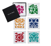 Kim Seybert, Inc.Otomi Cocktail Napkins in Multi, Set of 6 in a Gift BoxCocktail Napkins