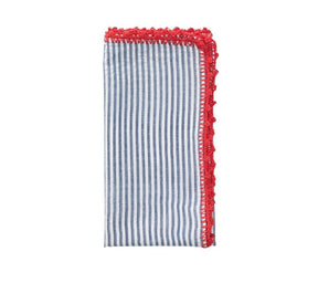 Seersucker Napkins, Set of 4