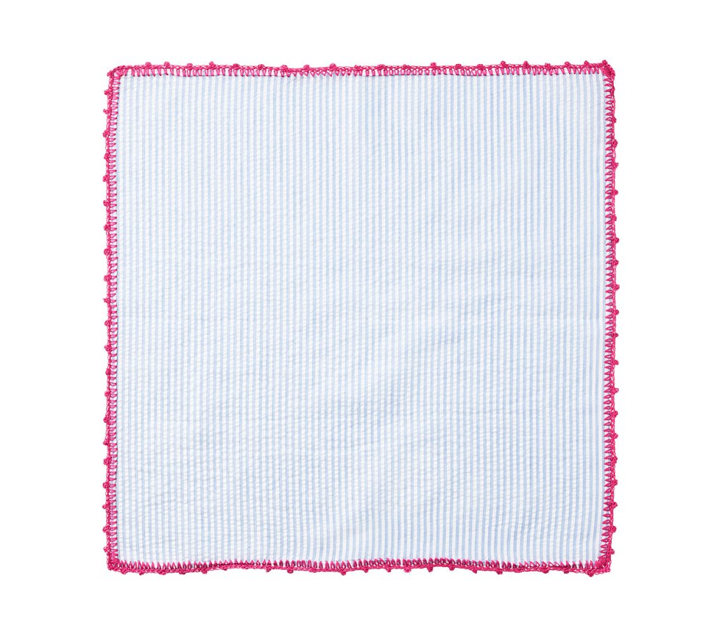 Seersucker Napkins, Set of 4