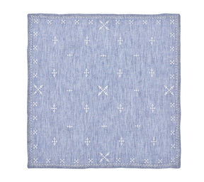 Kim Seybert, Inc.Fez Napkin in Blue & White, Set of 4Napkins