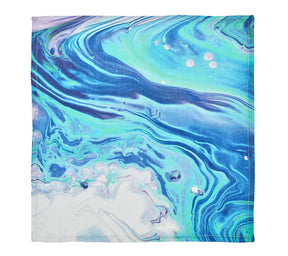 Splash Napkin in Blue & Seafoam, Set of 4