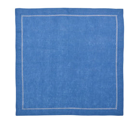 Classic Napkins in Blues, Set of 4