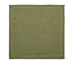 Classic Napkins in Blues & Greens, Set of 4