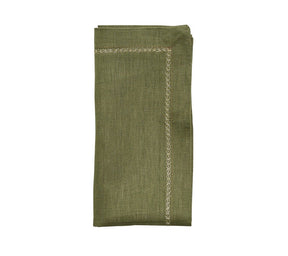 Classic Napkins in Blues & Greens, Set of 4