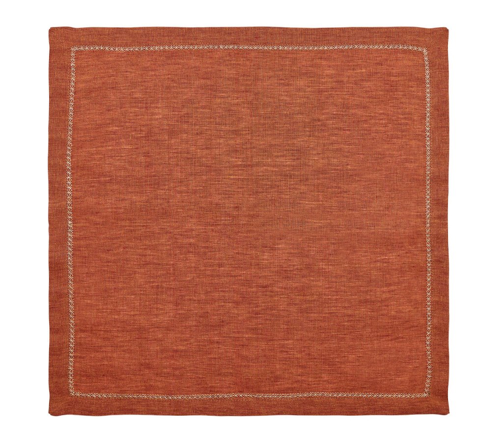 Kim Seybert, Inc.Classic Napkin in Rust, Set of 4Napkins