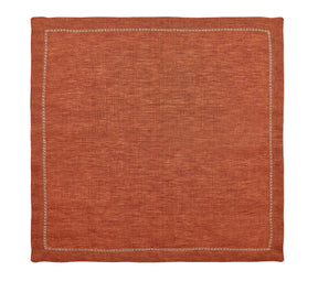 Classic Napkin in Rust, Set of 4