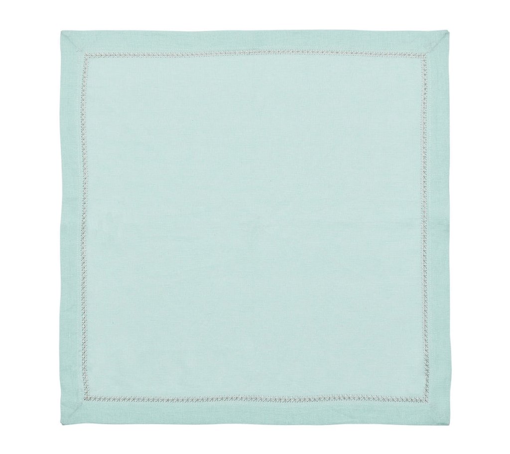 Classic Napkins in Blues & Greens, Set of 4