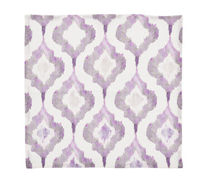 Watercolor Ikat Napkins, Set of 4