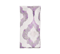 Watercolor Napkin in Gray & Lilac, Set of 4