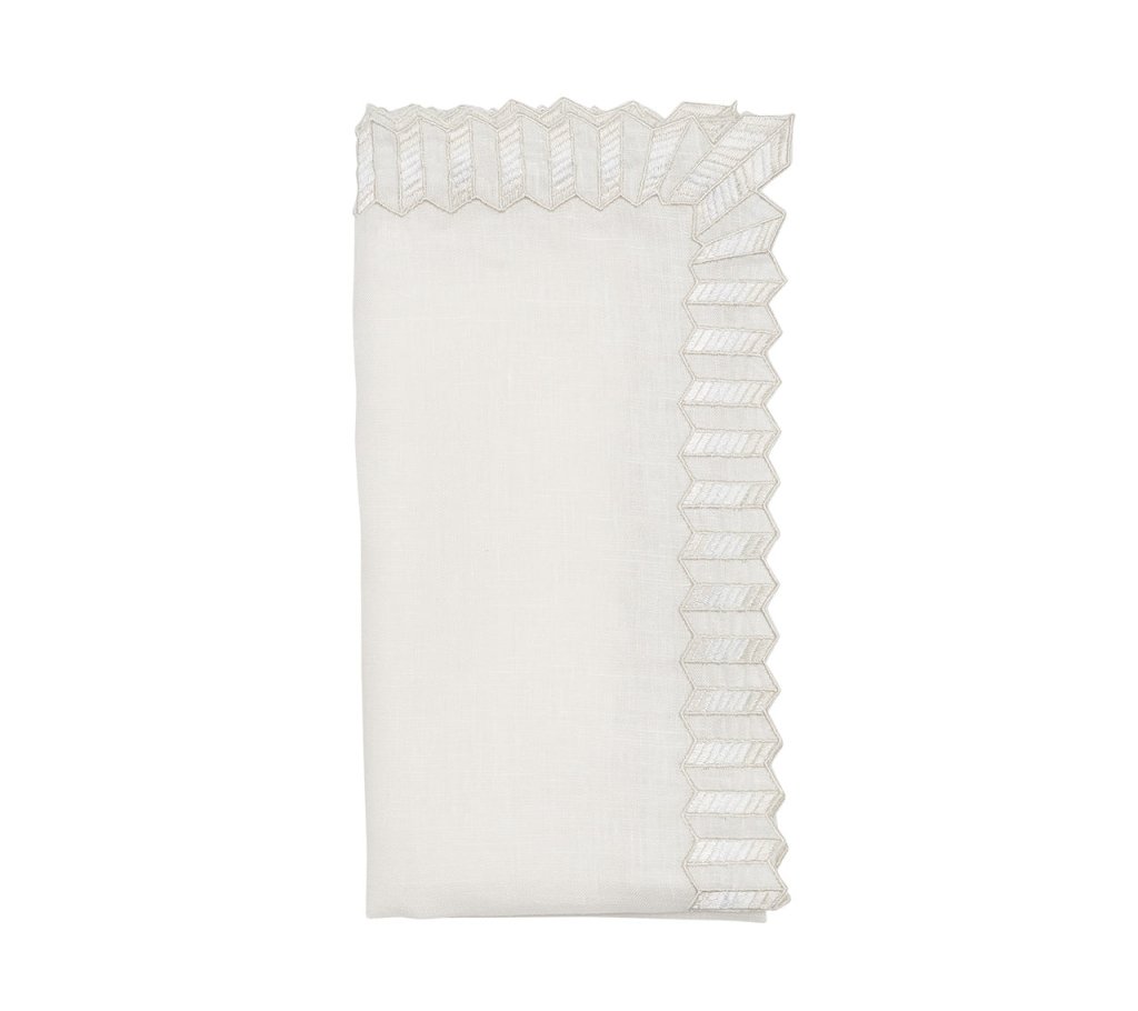 Kim Seybert, Inc.Lumina Napkin in White, Set of 4Napkins