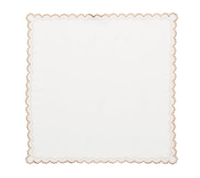 Arches Napkin in White & Natural, Set of 4