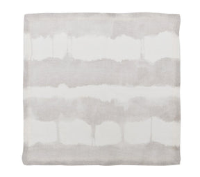 Kim Seybert, Inc.Watercolor Stripe Napkin in White & Gray, Set of 4Napkins