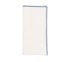 Casbah Napkin in White & Blue
