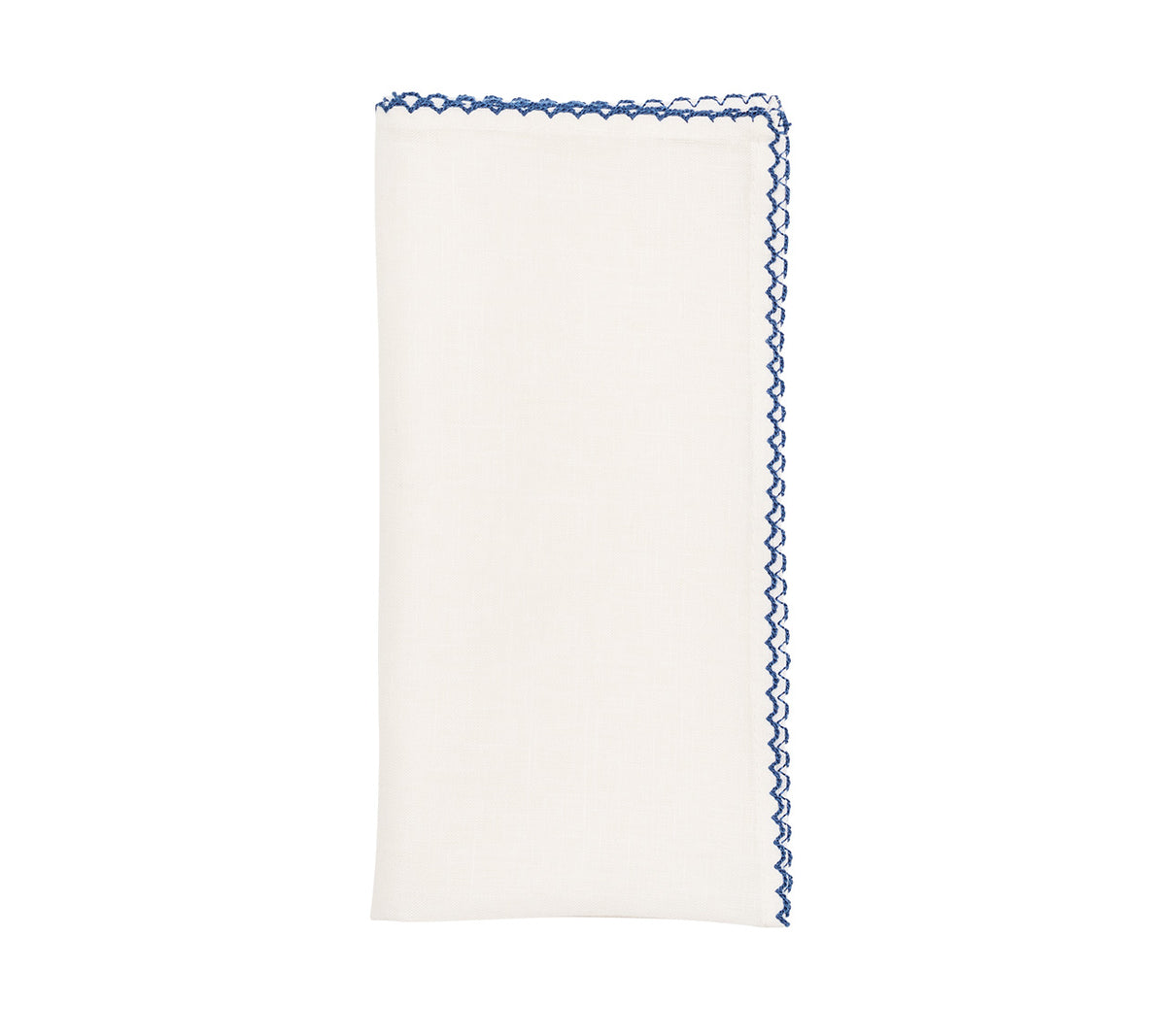 Casbah Napkin in White & Blue