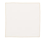 Casbah Napkin in White & Natural
