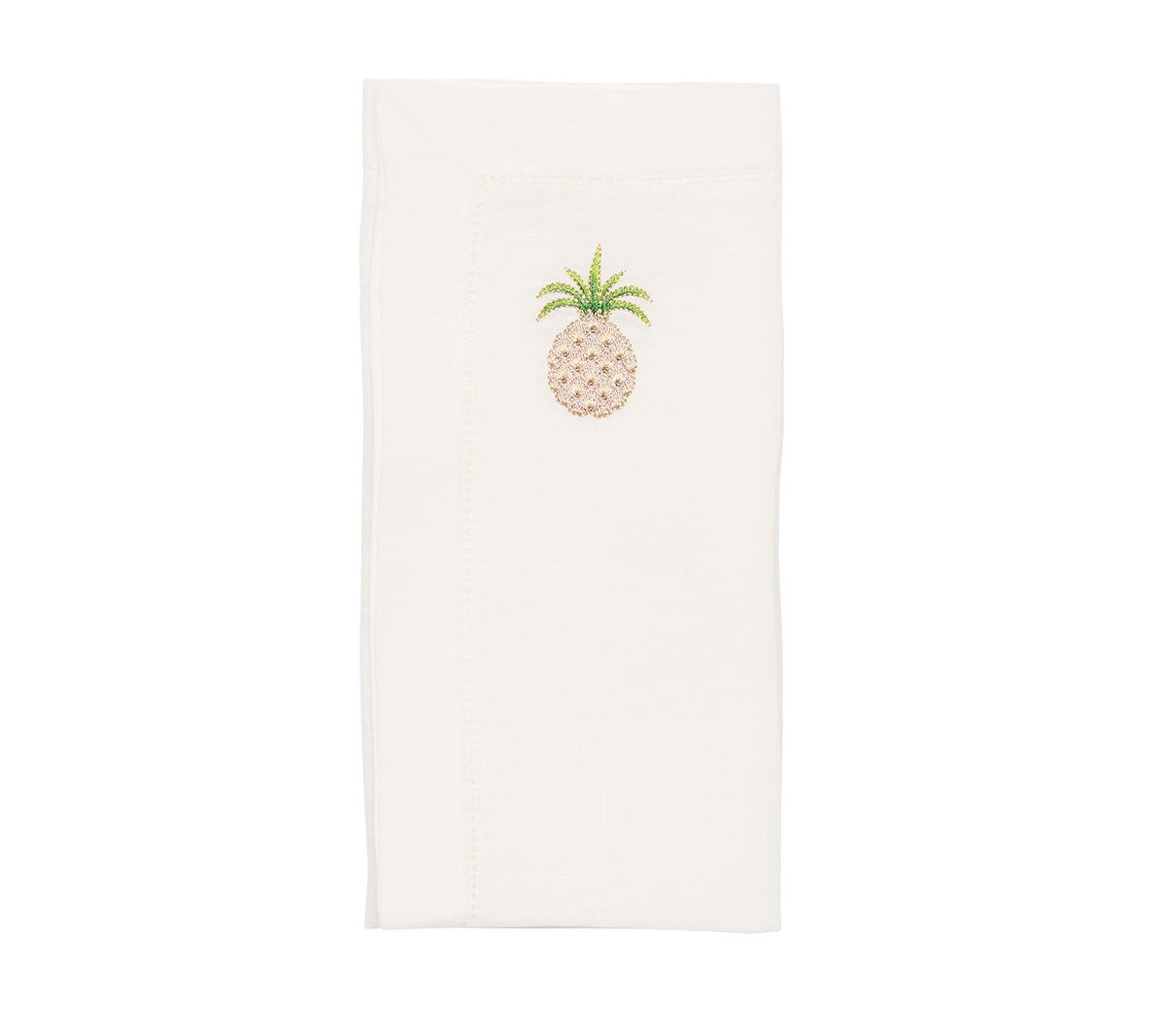 Pineapple Napkin in White & Multi