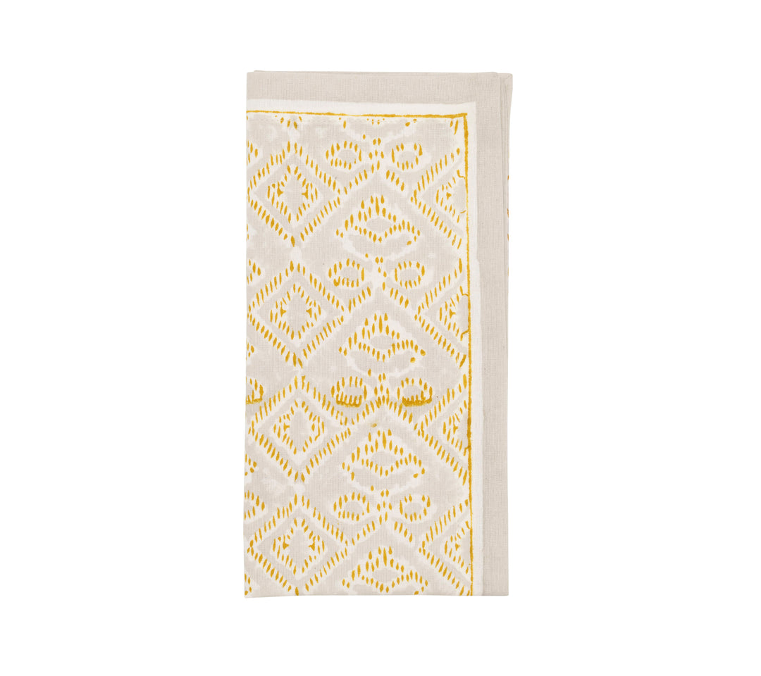 Alfresco Napkin in Natural & Gray