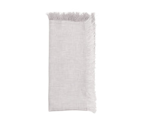 Chambray Fringe Napkins, Set of 4
