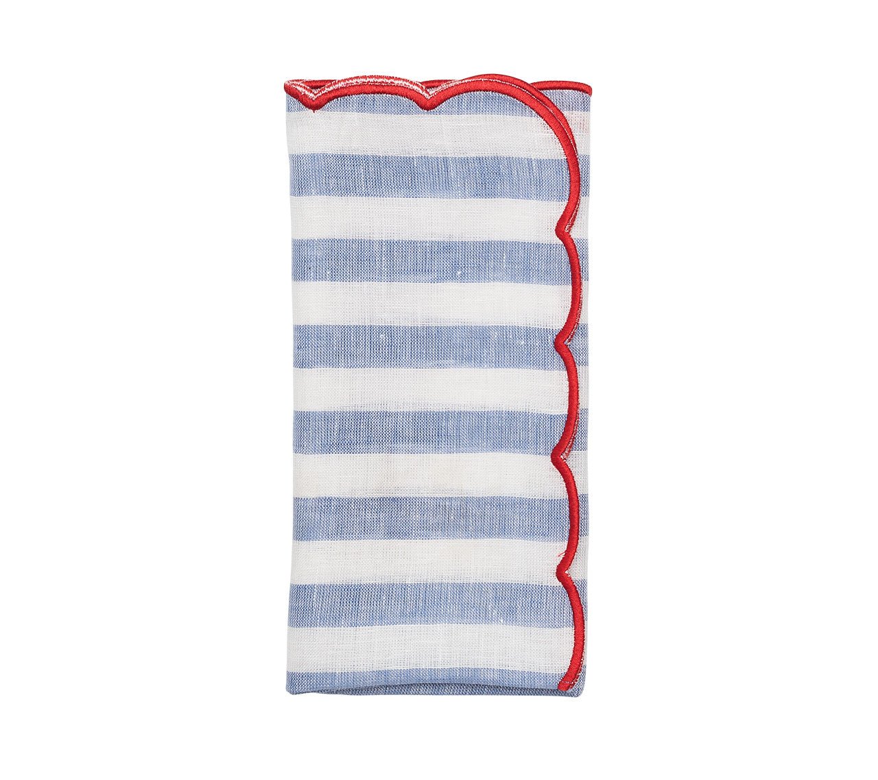 Amalfi Napkin in Red, White & Blue, Set of 4