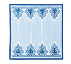 Filigree Napkin in White & Blue, Set of 4