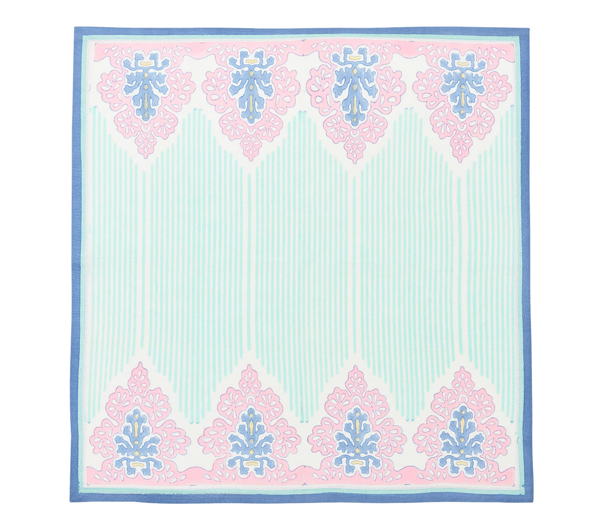 Filigree Napkin in White & Sorbet, Set of 4