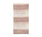 Broad Stripe Napkin in Brown & White, Set of 4