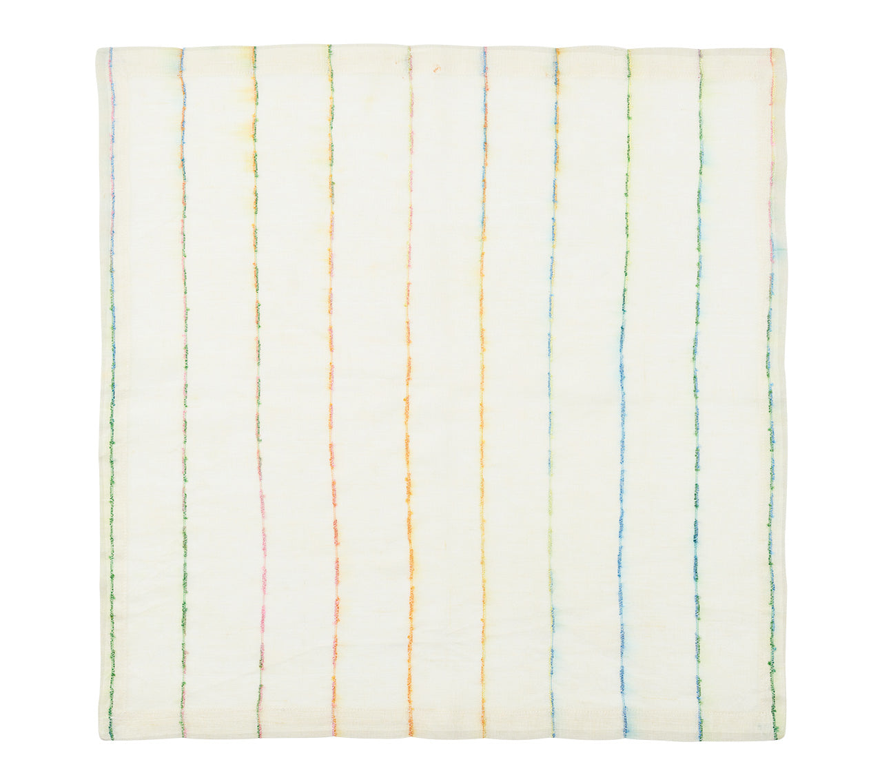 Dash Napkin in White & Multi, Set of 4