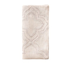Sample: Tangier Napkin in Natural & Silver