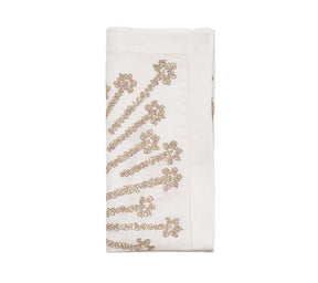 Kim Seybert, Inc.Lumiere Napkin in White & Multi, Set of 4 in a Gift BoxNapkins