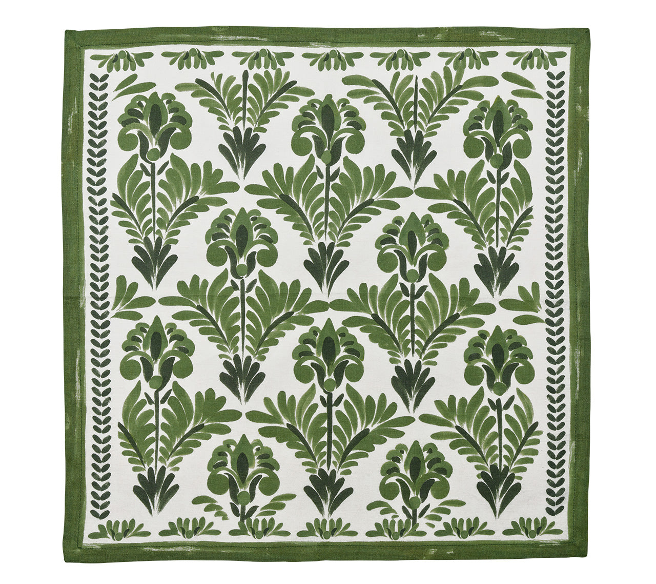 Botanica Napkin in Ivory & Green, Set of 4