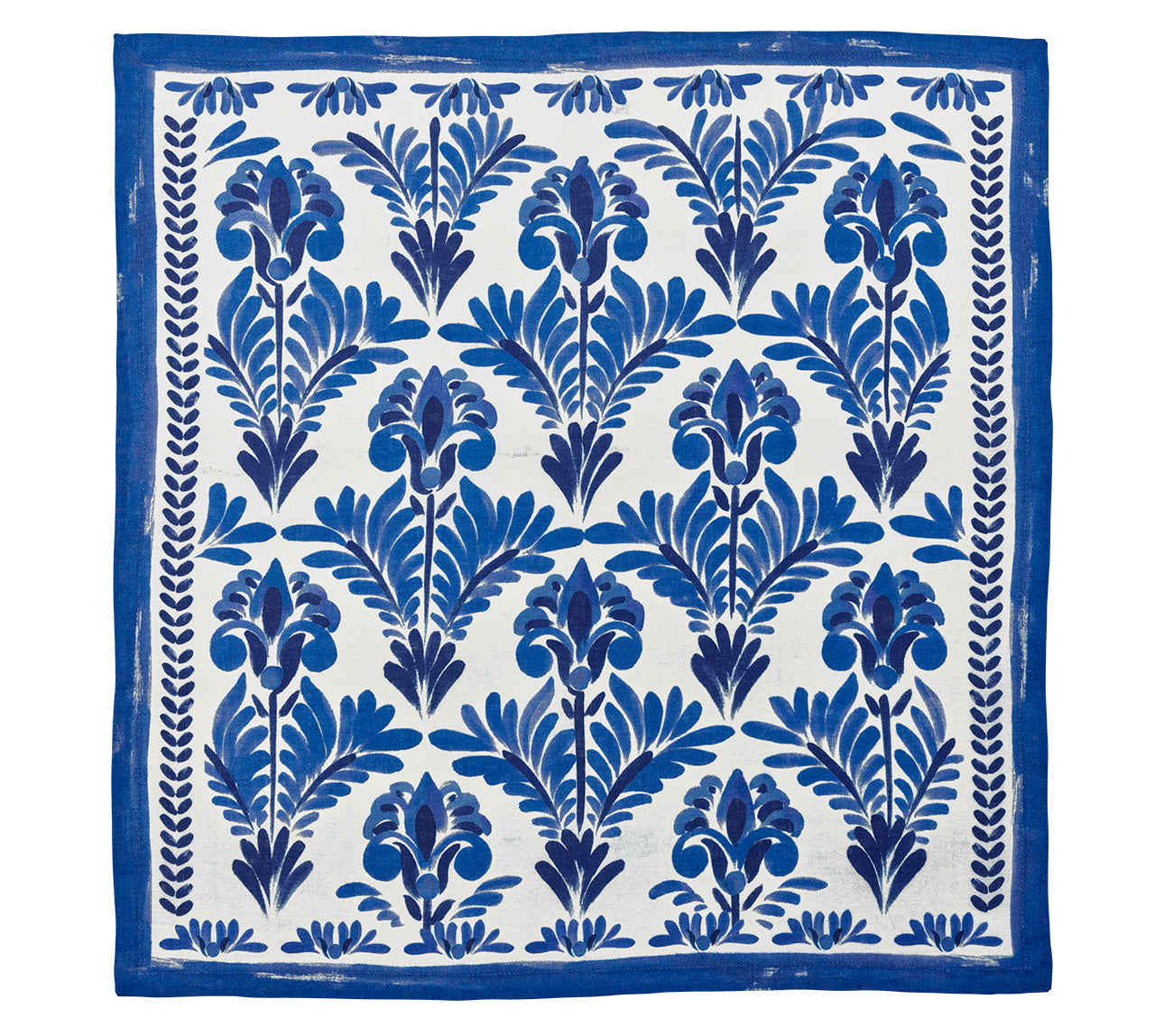 Botanica Napkin in Ivory & Navy, Set of 4
