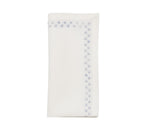 Starry Night Napkin in White & Blue, Set of 4