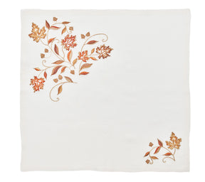 Harvest Napkin in White & Multi, Set of 4
