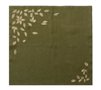 Gilded Breeze Napkin in Olive & Gold, Set of 4