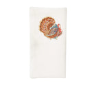 Gobble Napkin in White & Multi, Set of 4