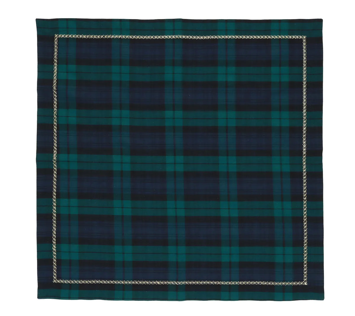 Watchplaid Napkin in Blue & Green, Set of 4