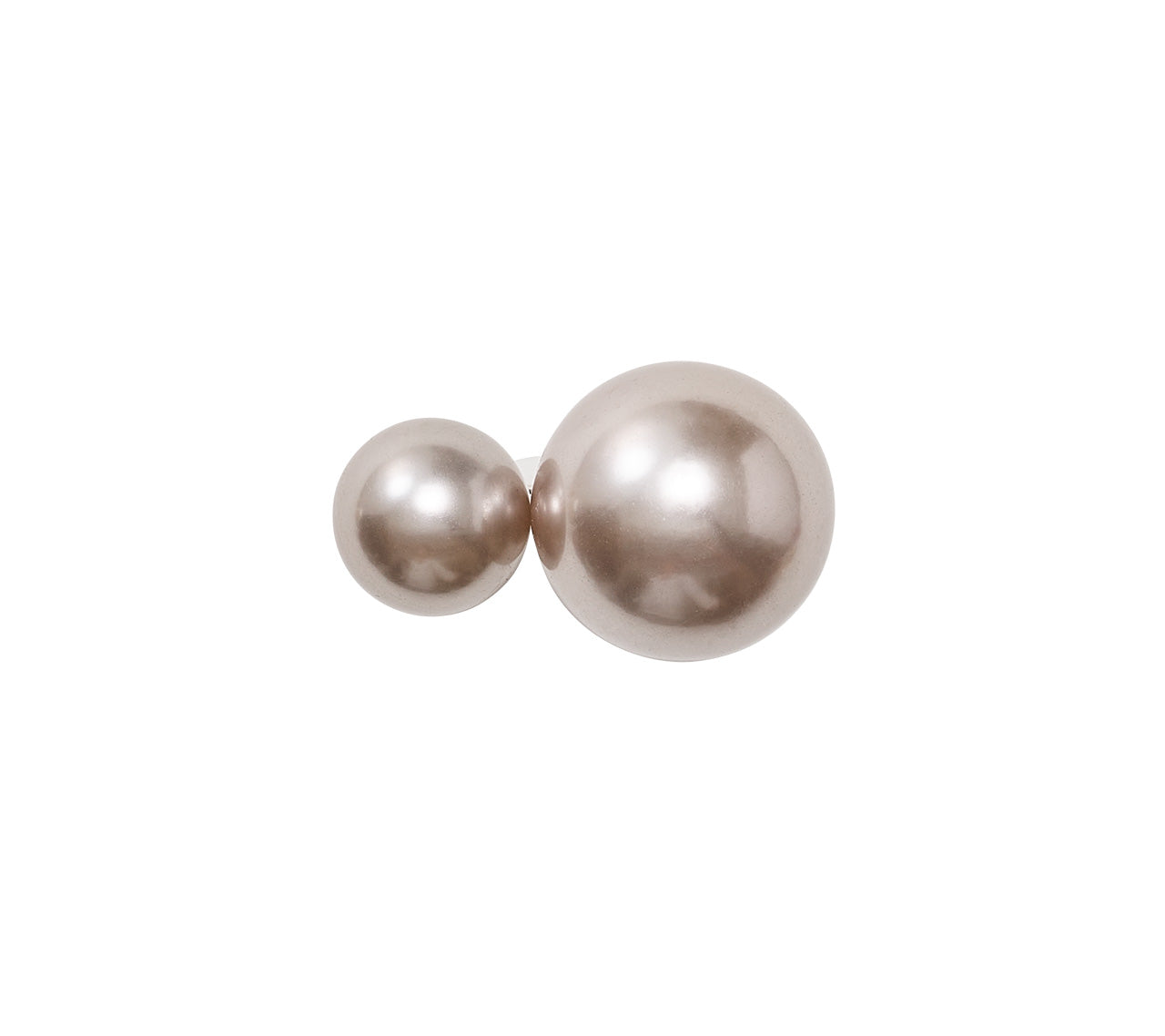 Kim Seybert Luxury Pearl Napkin Ring in Gray & Silver