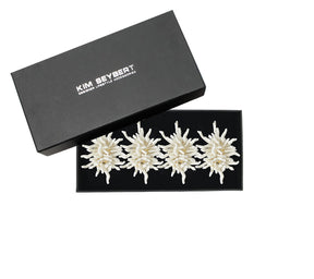 Amalfi Napkin Rings, Set of 4 in a Gift Box