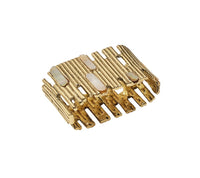Kim Seybert, Inc.Matrix Napkin Ring in Gold, Set of 4Napkin Rings